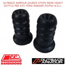 OUTBACK ARMOUR JOUNCE STOPS REAR HEAVY DUTY-(2 PER KIT) FORD RANGER PX/PX2 9/11+